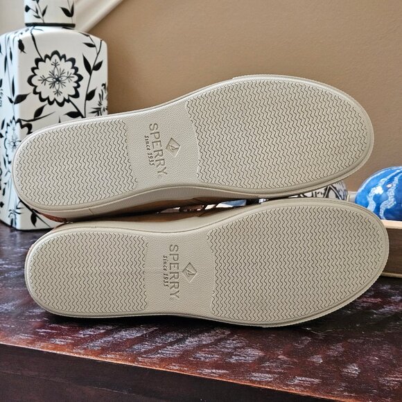 NWOT Sperry Men's Pluswave Ankle Boots, Tan, Sz 12 - Picture 7 of 16